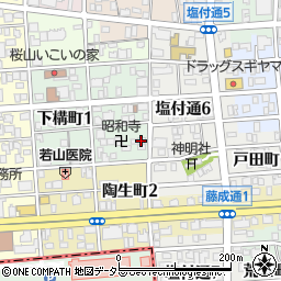 株式会社山多屋商店周辺の地図