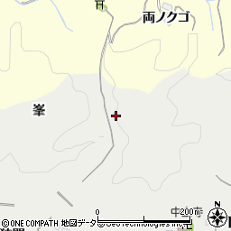 愛知県豊田市中金町峯周辺の地図