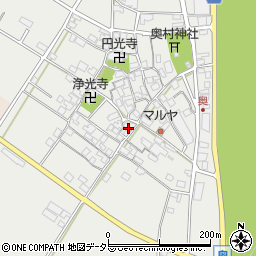 滋賀県東近江市五個荘奥町635周辺の地図