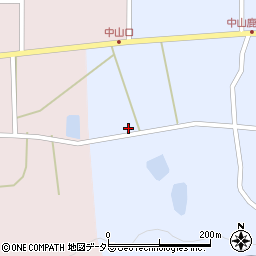 兵庫県丹波市春日町中山10-1周辺の地図