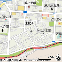 小石川荘周辺の地図