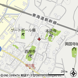 静岡県沼津市根古屋569-4周辺の地図