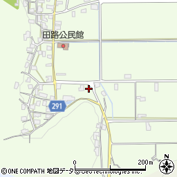 兵庫県丹波市柏原町田路440周辺の地図