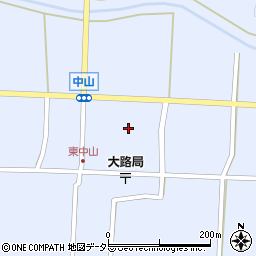 兵庫県丹波市春日町中山915周辺の地図
