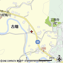 千葉県鴨川市古畑397周辺の地図