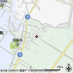 滋賀県東近江市南菩提寺町724周辺の地図