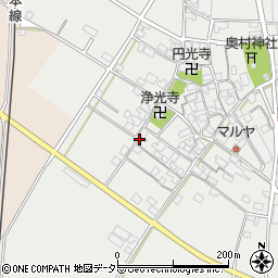 滋賀県東近江市五個荘奥町614周辺の地図