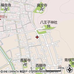 滋賀県近江八幡市船木町1441-21周辺の地図