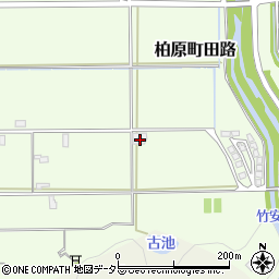 兵庫県丹波市柏原町田路664周辺の地図