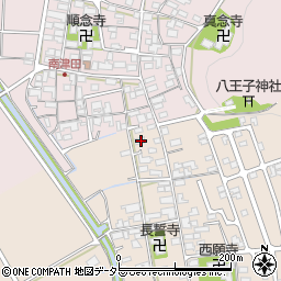 滋賀県近江八幡市船木町1407周辺の地図