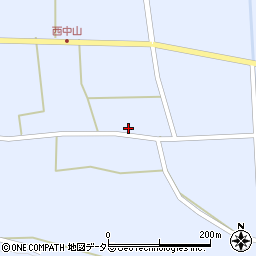 兵庫県丹波市春日町中山601周辺の地図