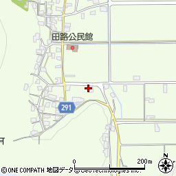 兵庫県丹波市柏原町田路439周辺の地図