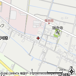 愛知県愛西市落合町上河原1392周辺の地図