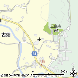 千葉県鴨川市古畑395周辺の地図