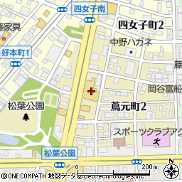 ＮＴＰ名古屋トヨペット　松葉公園店周辺の地図