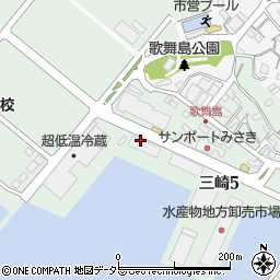 株式会社や印周辺の地図