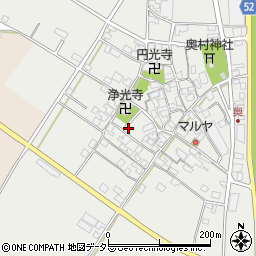 滋賀県東近江市五個荘奥町625周辺の地図