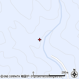 愛知県北設楽郡豊根村古真立ハウノ上周辺の地図