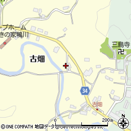 千葉県鴨川市古畑337周辺の地図