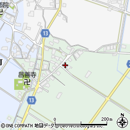 滋賀県東近江市南菩提寺町730周辺の地図