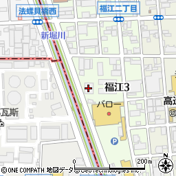 東邦液化ガス株式会社　名古屋支店周辺の地図