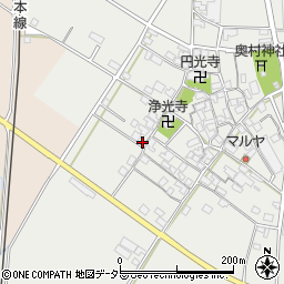 滋賀県東近江市五個荘奥町738周辺の地図