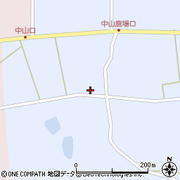 兵庫県丹波市春日町中山290周辺の地図