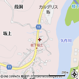 愛知県豊田市枝下町坂上360周辺の地図