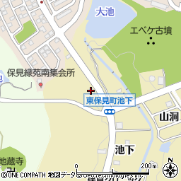 愛知県豊田市東保見町池下216周辺の地図