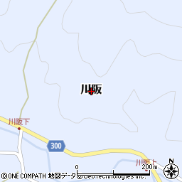 兵庫県丹波篠山市川阪周辺の地図