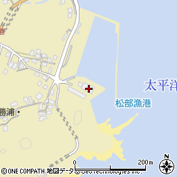 新勝浦市漁業協同組合　西部支所販売所周辺の地図