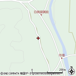 鳥取県日野郡日南町下石見183周辺の地図