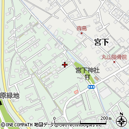 静岡県富士市宮下85周辺の地図