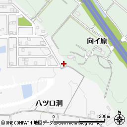 愛知県豊田市亀首町八ツ口洞480-11周辺の地図