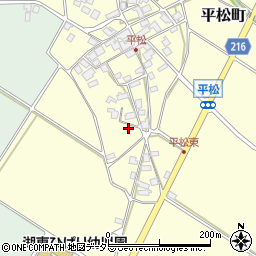 滋賀県東近江市平松町1015周辺の地図