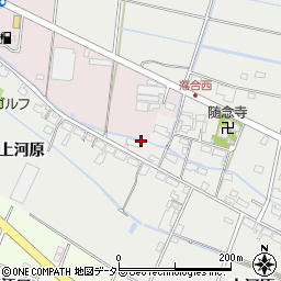 愛知県愛西市落合町上河原257周辺の地図