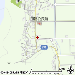 兵庫県丹波市柏原町田路436周辺の地図