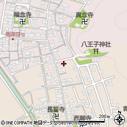 滋賀県近江八幡市船木町1432周辺の地図