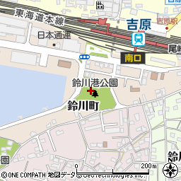 静岡県富士市鈴川町10周辺の地図