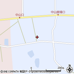 兵庫県丹波市春日町中山286周辺の地図