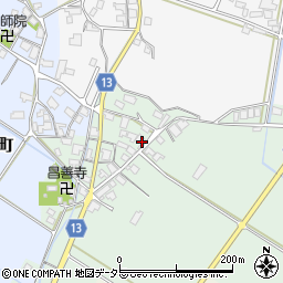 滋賀県東近江市南菩提寺町719周辺の地図