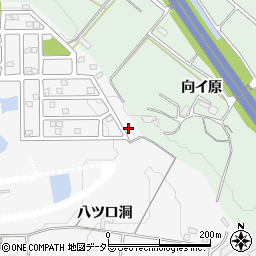 愛知県豊田市亀首町八ツ口洞480-10周辺の地図