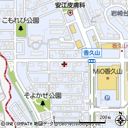 カグヤマ耳鼻咽喉科周辺の地図