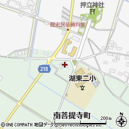 滋賀県東近江市南菩提寺町468周辺の地図