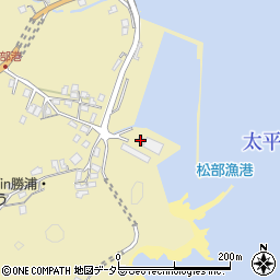 新勝浦市漁協周辺の地図