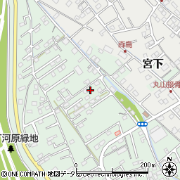 静岡県富士市宮下83周辺の地図