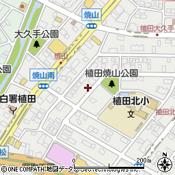 愛知県名古屋市天白区焼山周辺の地図