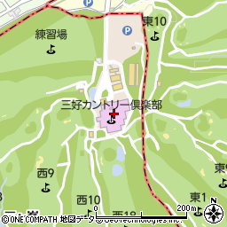 愛知県みよし市黒笹町三ヶ峯1271周辺の地図