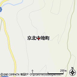 京都府京都市右京区京北中地町周辺の地図