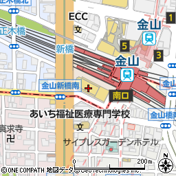 スターゲイト ANAクラウンプラザホテルグランコート名古屋周辺の地図